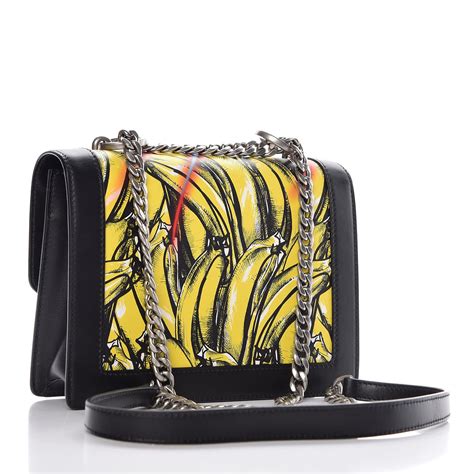 prada severine printed black yellow white|Prada Séverine Crossbody Bag .